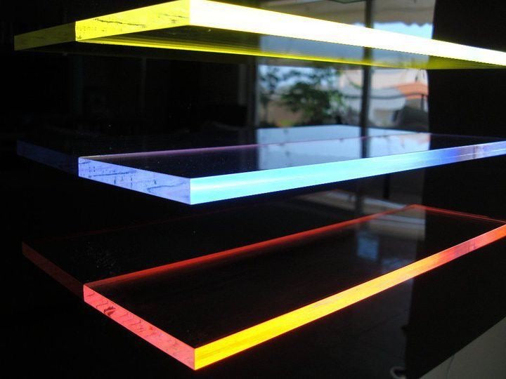 Radiant Acrylic Wall Shelf