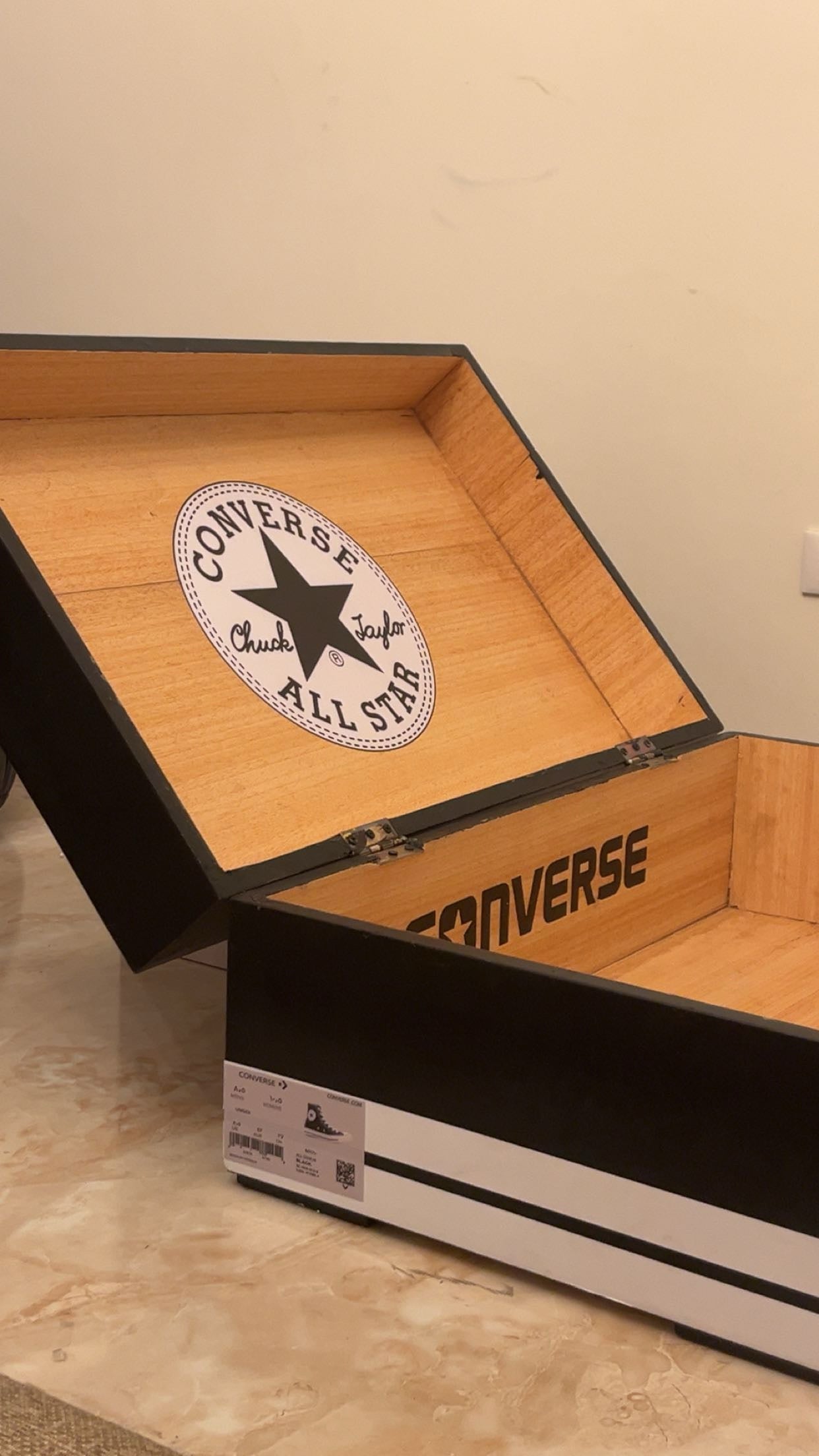 The Giant Converse Box Storage