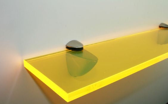 Radiant Acrylic Wall Shelf